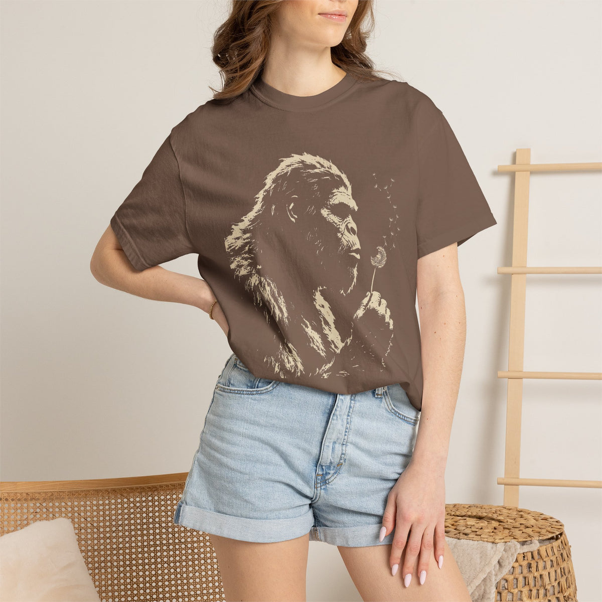 Bigfoot Dandelion Wish T-Shirt